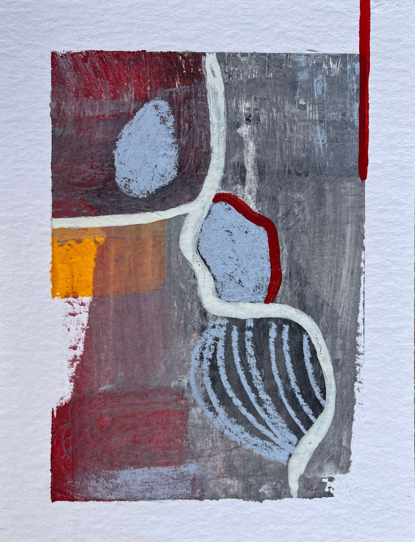 "It's All Greek To Me I" – Mixed-Media-Original