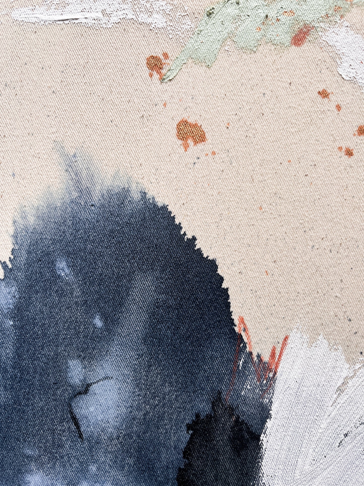 "Hold Me Close" – Mixed-Media-Original inkl. Rahmen