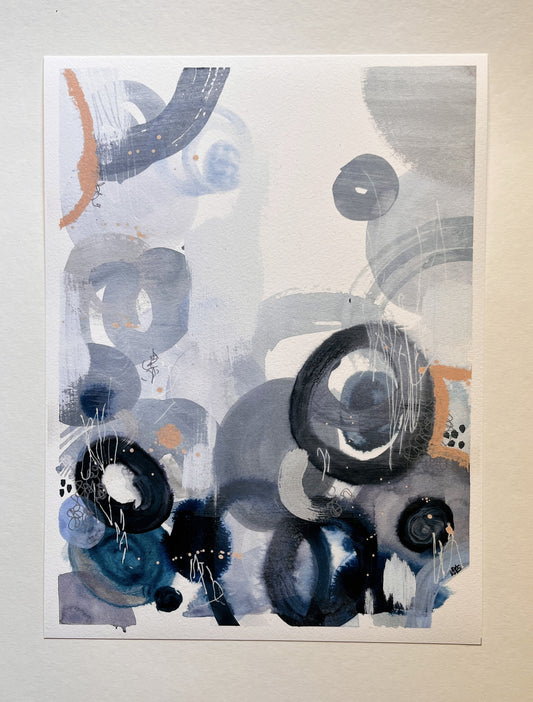 "Falling Time" – Kunstdruck (ohne Rahmen)