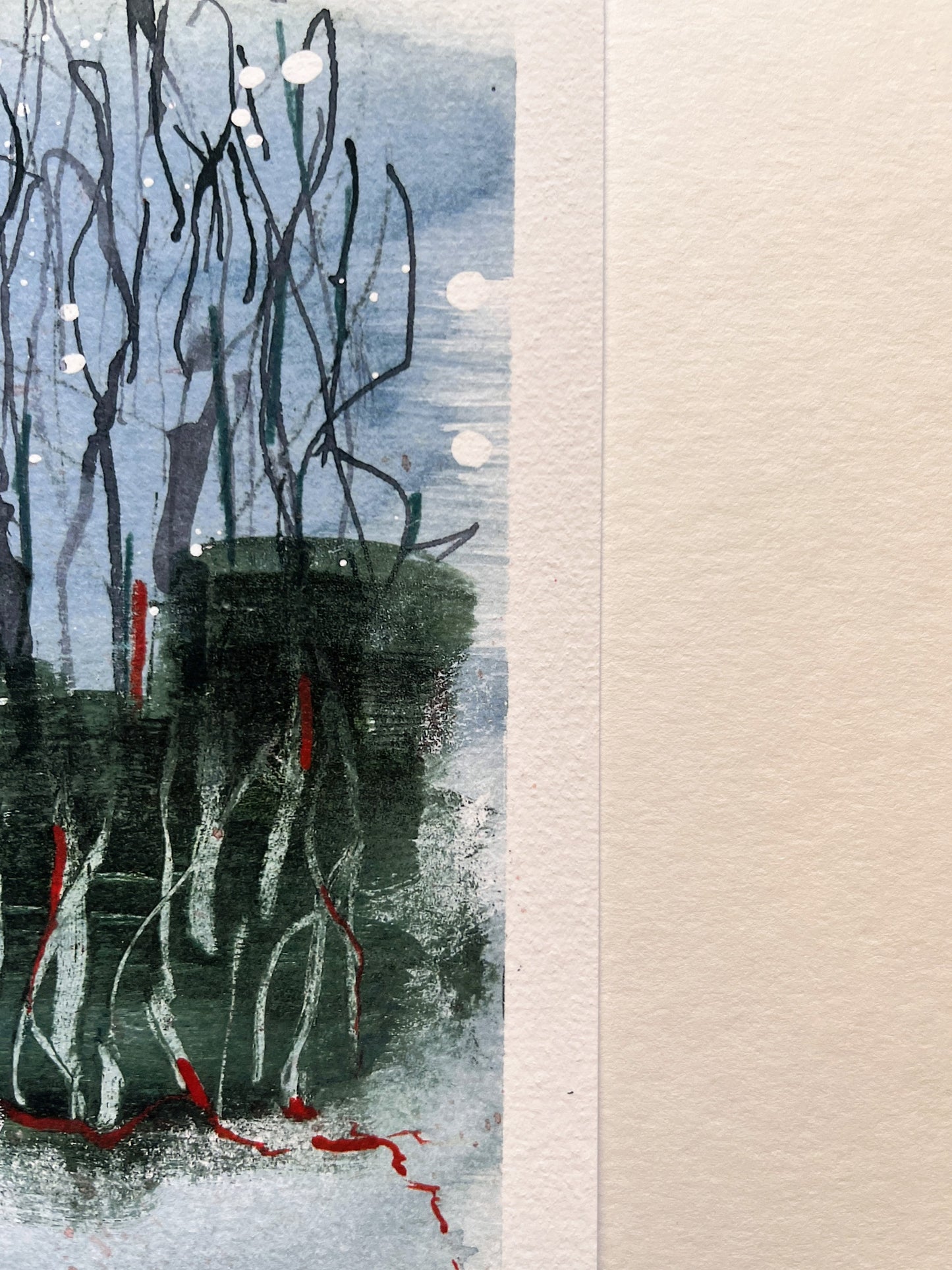 "I'm Just Getting Started" – Kunstdruck (ohne Rahmen)