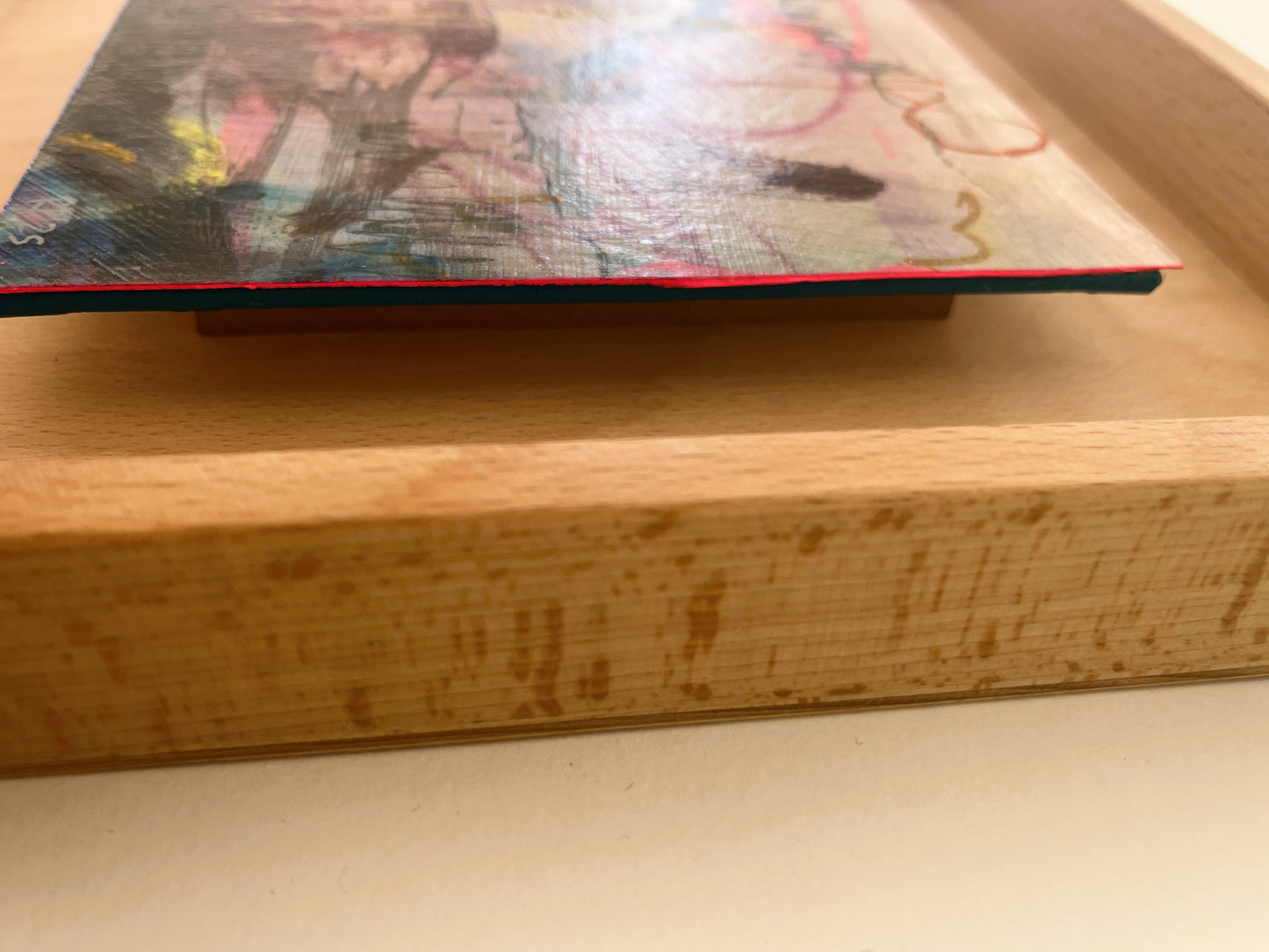 "Things I Didn’t Say" – mixed media original (framed)