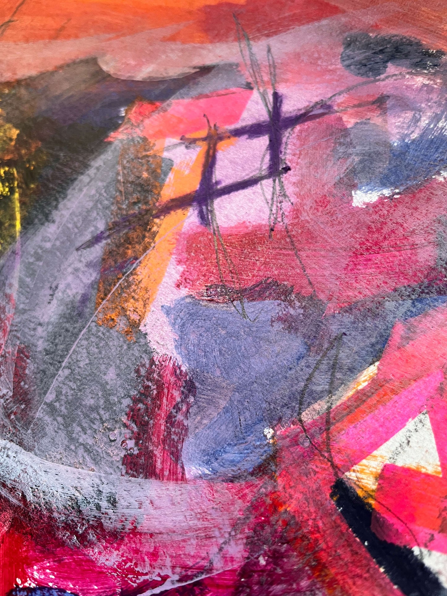 "You Raise Me Up" – Mixed-Media-Original