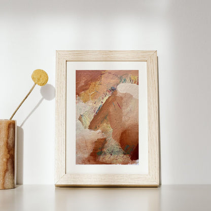 "Coffee Break II" – Mixed-Media-Original