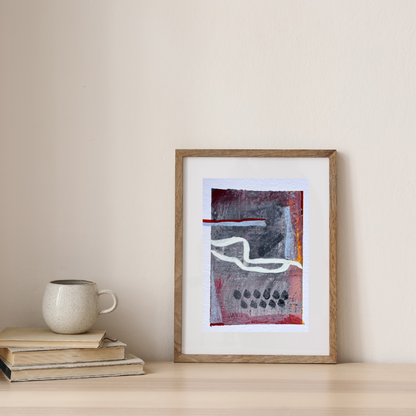 "It's All Greek To Me II" – Mixed-Media-Original