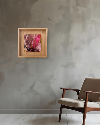 "The Soil Remembers" –  mixed media original (framed)