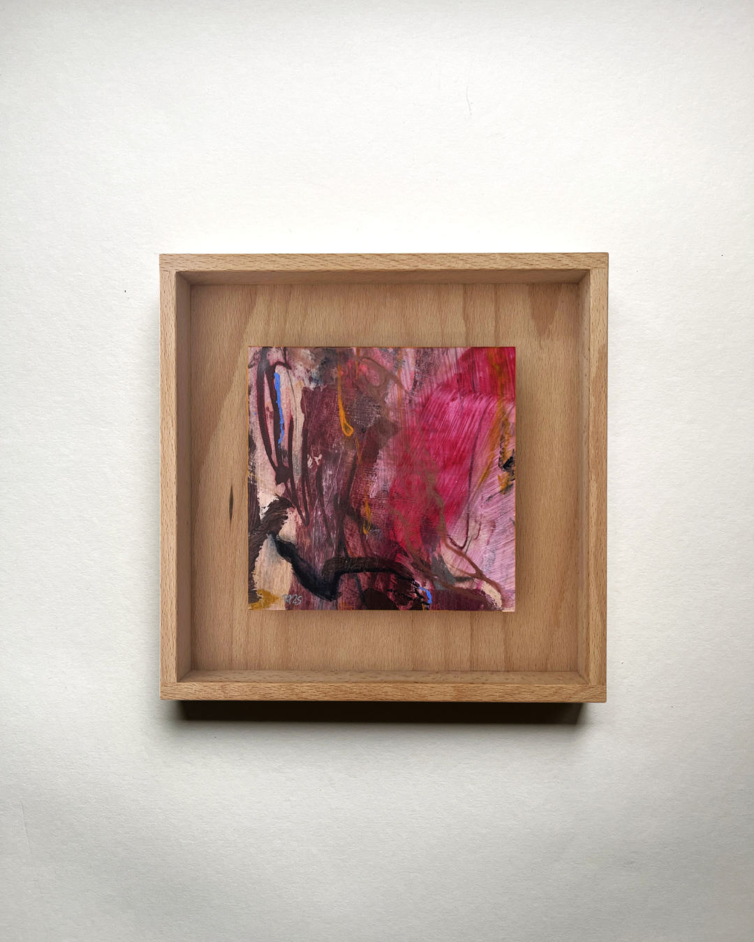 "The Soil Remembers" –  mixed media original (framed)