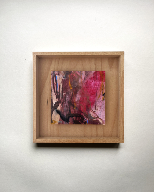 "The Soil Remembers" –  mixed media original (framed)