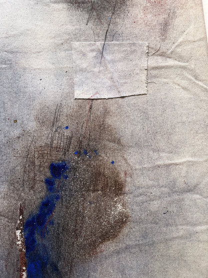 "Fragility Became My Strength" – Mixed-Media-Original inkl. Rahmen