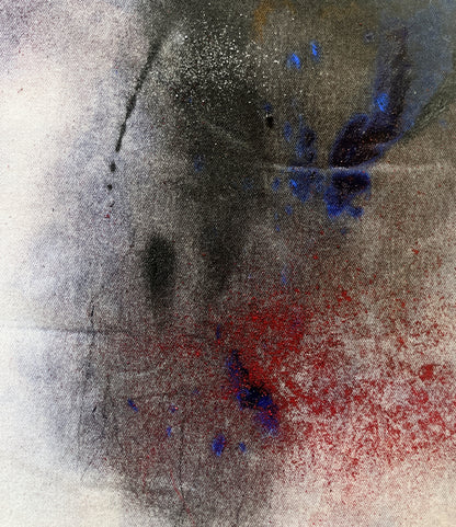 "Fragility Became My Strength" – Mixed-Media-Original inkl. Rahmen