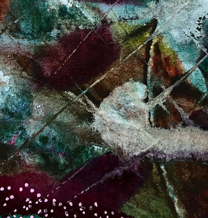 "In The Weeds II" – Mixed-Media-Original