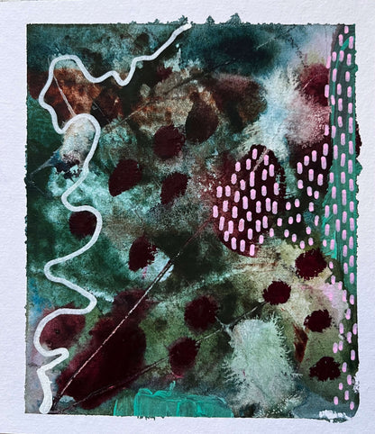 "In The Weeds III" – Mixed-Media-Original