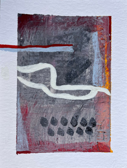 "It's All Greek To Me II" – Mixed-Media-Original