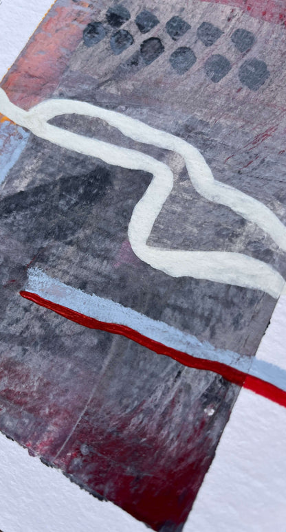 "It's All Greek To Me II" – Mixed-Media-Original