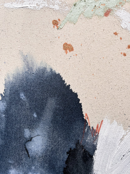 "Hold Me Close" – mixed media original (framed)