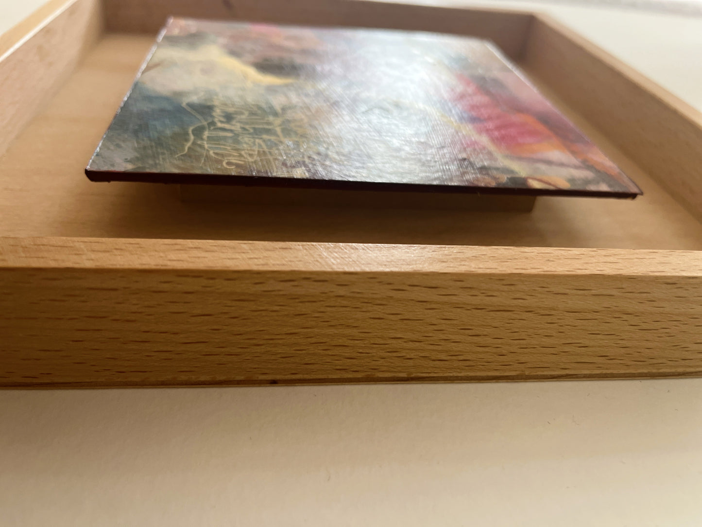 "The Year Unwritten" – mixed media original (framed)