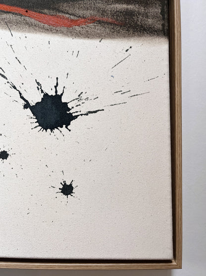 "Pulse" – Mixed-Media-Original inkl. Rahmen