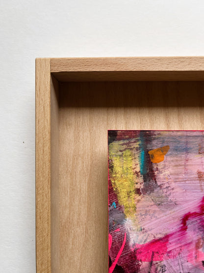 "Tiny Acts of Courage" – mixed media original (framed)