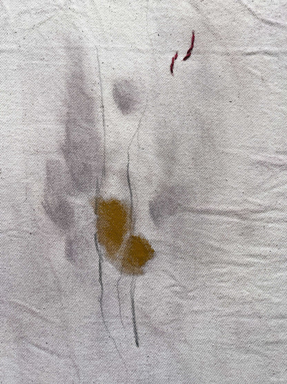 "Roses Don't Rush To Bloom" – Mixed-Media-Original