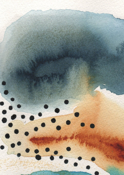 "Waiting for summer" – Mixed media original 