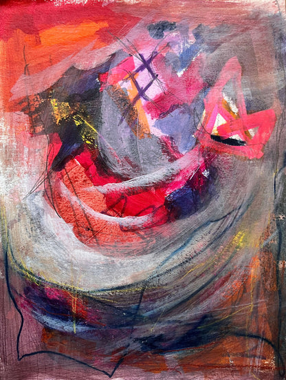 “You Raise Me Up” – Mixed media original 